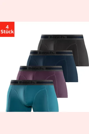Bench Funktionsboxer, (Packung, 4 St.), aus Microfaser