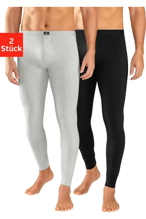 H.I.S Lange Unterhose, (Packung, 2 St.), mit Bündchen am Bein