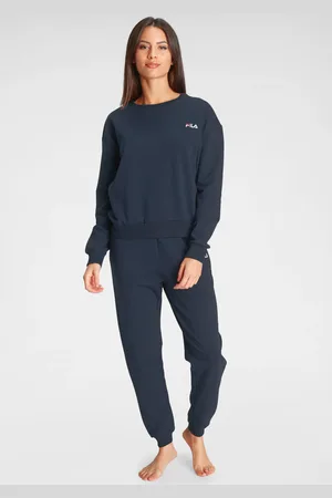 Fila Loungeanzug, (2 tlg., 1 Stück), mit Markenlogo auf der Brust