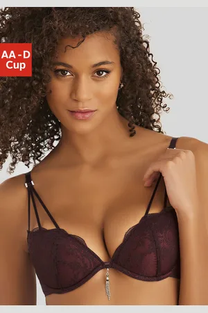 Lascana Push-up-BH, mit extravagantem Glitzeraccessoire, sexy Dessous