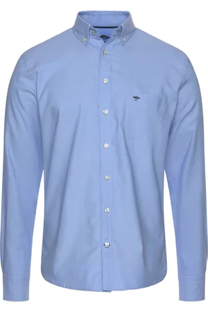 Fynch-Hatton Langarmhemd, mit Button-Down-Kragen