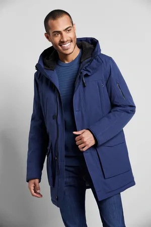 Bugatti Regenjacke, mit Kapuze, mit Futter aus recycelter Watte
