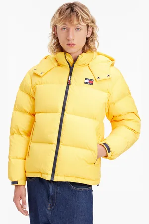 Tommy Hilfiger Steppjacke »TJM ALASKA PUFFER«, mit Kapuze, mit Markenlabel