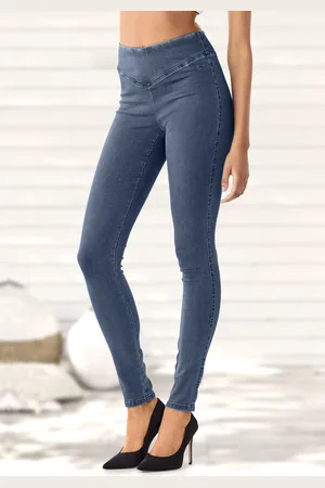 Buffalo Jeggings, mit breitem Bund