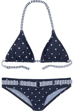 QS by s.Oliver Triangel-Bikini »Audrey Kids«, im Punkte-Streifen-Mix