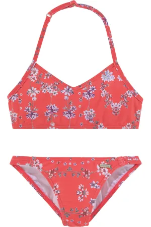 sunseeker Bustier-Bikini »Ditsy Kids«, mit sommerlichem Print