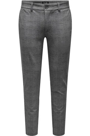 Only & Sons Chinohose »MARK CHECK PANTS«