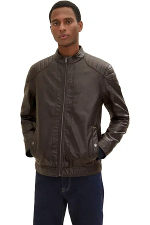 TOM TAILOR Lederimitatjacke