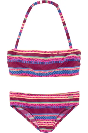 Buffalo Bandeau-Bikini »Lux Kids«, mit abstraktem Druck