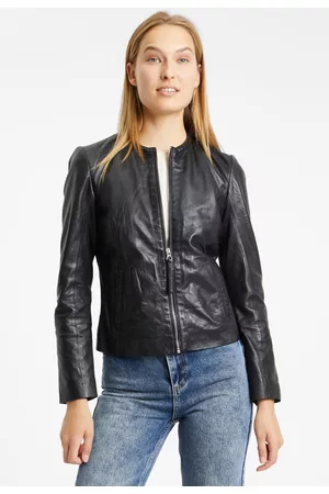 Gipsy Lederjacke »GWZai S23 LASWV«, mit aufwendiger Steppung an Kragen und Taschen