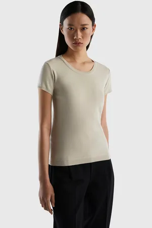Benetton Kurzarmpullover