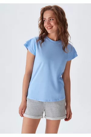 LTB Damen Shirts - Rundhalsshirt »FECABA«, mit Flügelärmeln