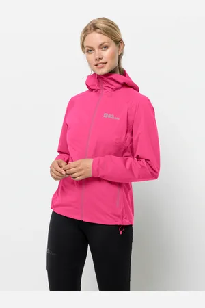 Jack Wolfskin Softshelljacke »EMBERBERG 3L JKT W«, mit Kapuze