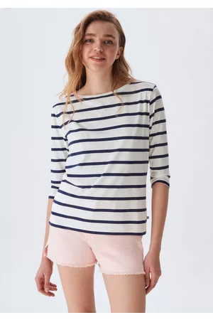 LTB Damen Sweatshirts - Sweatshirt »YEGAMA«, im Ringel-Dessin
