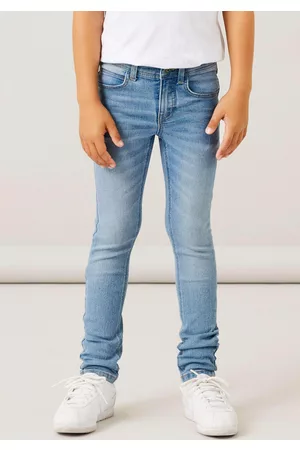 NAME IT Damen Slim Jeans - Slim-fit-Jeans »NKMTHEO XSLIM JEANS 1090-IO NOOS«