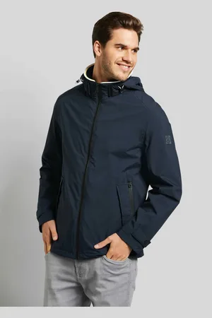 Bugatti Langjacke, mit Kapuze, mit abnehmbarer Kapuze