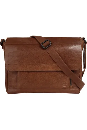 Spikes&Sparrow Messenger Bag, echt Leder