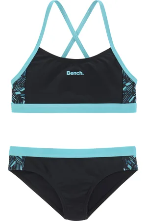 Bench Bustier-Bikini, mit geometrische bedruckten Einsätzen