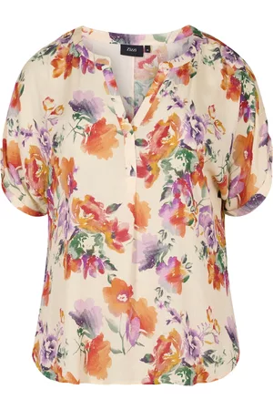 Zizzi Damen Blusen - Shirtbluse » VWISMA«