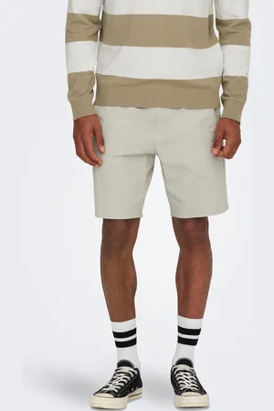 Only & Sons Shorts »ONSLINUS 0007 COT LIN SHORTS NOOS«