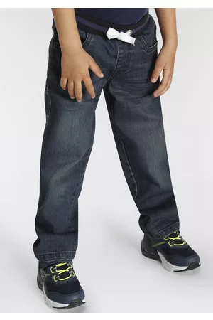 KangaROOS Damen Cropped Jeans - Schlupfjeans », bequeme Passform mit Logo-Stickerei«