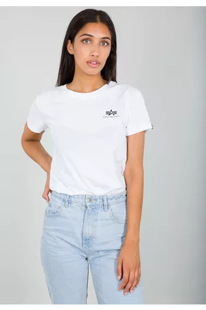 Alpha Industries Damen Poloshirts - T-Shirt » Women - T-Shirts & Polos Basic T Small Logo Wmn«