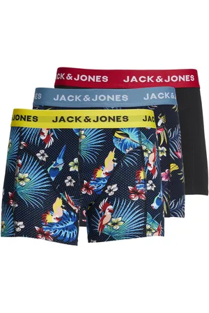 JACK & JONES Trunk »JACFLOWER BIRD TRUNKS 3 PACK NOOS«, (Packung, 3 St.)