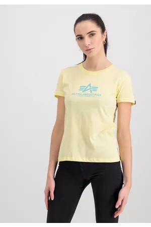 Alpha Industries Damen Poloshirts - T-Shirt » Women - T-Shirts & Polos New Basic T Wmn«
