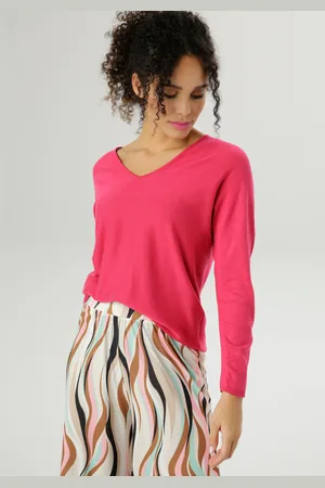 Aniston V-Ausschnitt-Pullover, im Oversize-Look