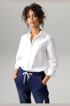 Aniston Longbluse, mit kurzen Seitenschlitzen