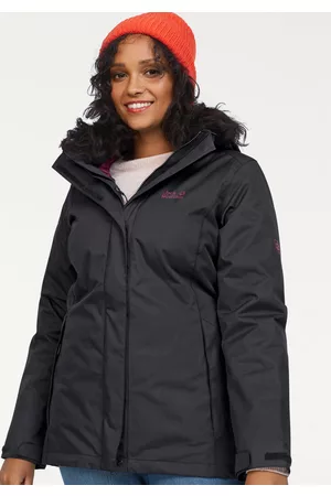 Jack Wolfskin Damen Outdoorjacken - Funktionsjacke »GRANVILLE«, mit Kapuze, Wasserdicht & Winddicht & Atmungsaktiv