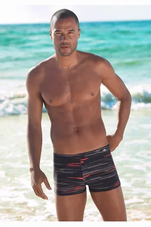 KangaROOS Boxer-Badehose, mit Streifendesign