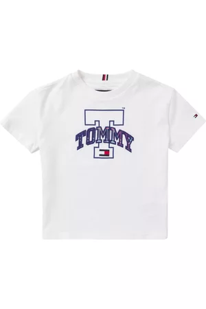 Tommy Hilfiger Jungen T-Shirts - Kurzarmshirt »T TOMMY AW TEE S/S«, (1 tlg.), mit Tommy Hilfger Markenlabel im Nacken