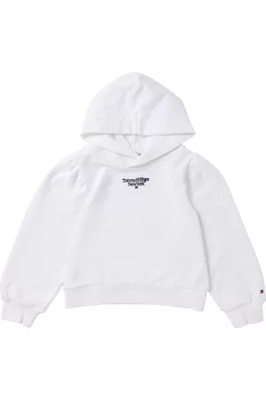 Tommy Hilfiger Mädchen Sweatjacken ohne Kapuze - Kapuzensweatshirt »TOMMY GRAPHIC HOODIE L/S«, (1 tlg.), mit angesetzten Puffärmeln