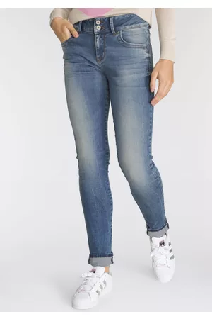 LTB Damen Slim Jeans - Slim-fit-Jeans »MOLLY HIGH SMU«, mit sehr schmalem Bein und hoher Leibhöhe