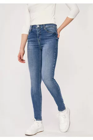 LTB Damen Slim Jeans - Slim-fit-Jeans »Amy X«, in angesagter Waschung