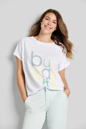 Bugatti Damen Shirts - T-Shirt, mit Kimonoärmeln