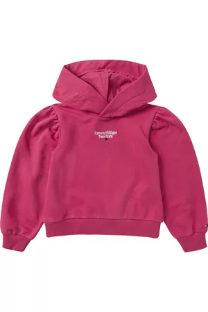 Tommy Hilfiger Mädchen Sweatjacken ohne Kapuze - Kapuzensweatshirt »TOMMY GRAPHIC HOODIE L/S«, (1 tlg.), mit angesetzten Puffärmeln