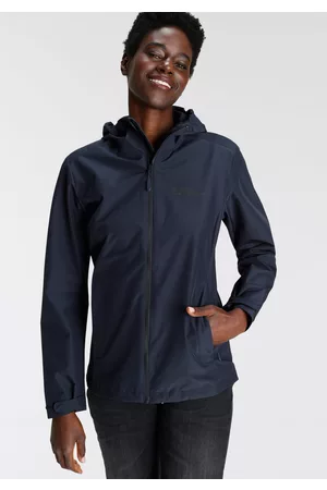 Jack Wolfskin Damen Outdoorjacken - Funktionsjacke »FARWOOD JKT W«, mit Kapuze, Wasserabweisend & Atmungsaktiv & Winddicht