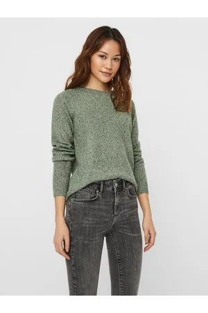VERO MODA Rundhalspullover »VMDOFFY LS O-NECK BLOUSE GA NOOS«