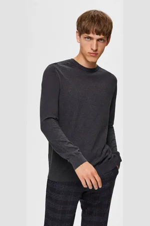 SELECTED Strickpullover »SLHBERG CREW NECK NOOS«