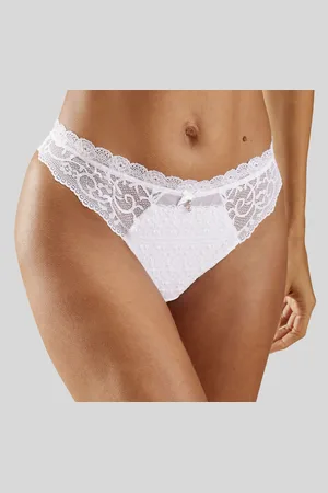 Nuance String, mit leicht transparenter Stickereispitze