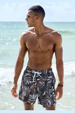 QS by s.Oliver Badeshorts, mit modischem Allover-Druck