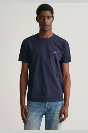 GANT T-Shirt »SLIM SHIELD SS T-SHIRT«, mit Logostickerei auf der Brust