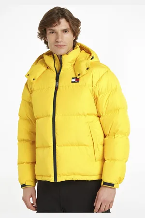 Tommy Hilfiger Steppjacke »TJM ALASKA PUFFER«, mit Kapuze, mit Markenlabel