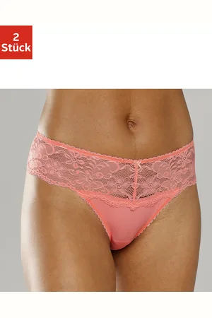 Nuance String, (2 St.), Dessous mit breitem Spitzenband