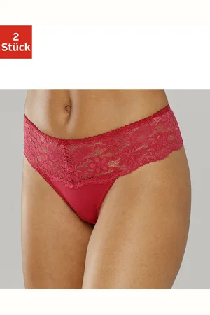 Nuance String, (2 St.), Dessous mit breitem Spitzenband