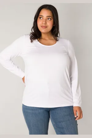 Base Level Langarmshirt, mit Rundhalsausschnitt