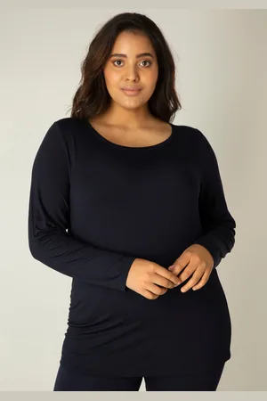 Base Level Langarmshirt, mit Rundhalsausschnitt