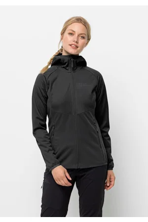 Jack Wolfskin Softshelljacke »GO HIKE SOFTSHELL W«, mit Kapuze